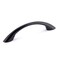 Richelieu 3-3/4 in. (96 mm) Center-to-Center Black Contemporary Drawer Pull BP6501790 - alternate 1