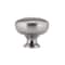 Richelieu 1 1/4 in (32 mm) Brushed Nickel Traditional Metal Cabinet Knob BP7091332195 - alternate 2