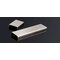 Richelieu 5 in (127 mm) Center-to-Center Brushed Nickel Contemporary Edge Cabinet Pull BP710555195 - alternate 5