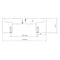 Richelieu 5-1/16 in. (128 mm) Center-to-Center Brushed Nickel Contemporary Drawer Pull BP719128195 - alternate 3