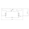 Richelieu 6-5/16 in. (160 mm) Center-to-Center Brushed Nickel Contemporary Drawer Pull BP719160195 - alternate 4