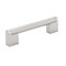 Richelieu 3-3/4 in. (96 mm) Center-to-Center Brushed Nickel Contemporary Drawer Pull BP71996195 - alternate 1