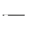 Richelieu 25 1/4 in (640 mm) Center-to-Center Matte Black Contemporary Drawer Pull BP720640900 - alternate 4