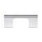 Richelieu 2-1/2 in. (64 mm) Center-to-Center Chrome Contemporary Drawer Pull BP72064140 - alternate 2