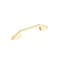 Richelieu 5 1/16 in (128 mm) Center-to-Center Satin Brass Contemporary Cabinet Pull BP7238128160 - alternate 1