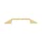 Richelieu 5 1/16 in (128 mm) Center-to-Center Satin Brass Contemporary Cabinet Pull BP7238128160 - alternate 5