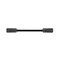 Richelieu 5 1/16 in (128 mm) Center-to-Center Matte Black Contemporary Cabinet Pull BP7238128900 - alternate 2