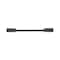 Richelieu 6 5/16 in (160 mm) Center-to-Center Matte Black Contemporary Cabinet Pull BP7238160900 - alternate 4