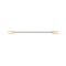 Richelieu 12 5/8 in (320 mm) Center-to-Center Satin Brass Contemporary Cabinet Pull BP7238320160 - alternate 4
