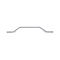 Richelieu 5 1/16 in (128 mm) Center-to-Center Chrome Contemporary Cabinet Pull BP7265128140 - alternate 4