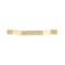Richelieu 5 1/16 in (128 mm) Center-to-Center Satin Brass Contemporary Drawer Pull BP7265128160 - alternate 5