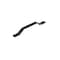 Richelieu 5 1/16 in (128 mm) Center-to-Center Matte Black Contemporary Cabinet Pull BP7265128900 - alternate 1
