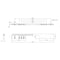 Richelieu 5 1/16-inch to 10 1/8-inch (128 mm to 256 mm) Center to Center White Contemporary Cabinet Pull BP73012830 - alternate 2