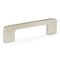 Richelieu 3 3/4-inch to 5 1/16-inch (96 mm to 128 mm)Center to Center Brushed Nickel Contemporary Cabinet Pull BP73096195 - alternate 1
