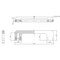 Richelieu 3 3/4-inch to 5 1/16-inch (96 mm to 128 mm) Center to Center White Contemporary Cabinet Pull BP7309630 - alternate 4