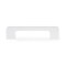 Richelieu 3 3/4-inch to 5 1/16-inch (96 mm to 128 mm) Center to Center White Contemporary Cabinet Pull BP7309630 - alternate 2