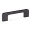 Richelieu 3 3/4-inch to 5 1/16-inch (96 mm to 128 mm) Center to Center Matte Black Contemporary Cabinet Pull BP73096900 - alternate 1