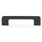 Richelieu 3 3/4-inch to 5 1/16-inch (96 mm to 128 mm) Center to Center Matte Black Contemporary Cabinet Pull BP73096900 - alternate 4
