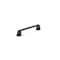 Richelieu 5 1/16 in (128 mm) Center-to-Center Matte Black Contemporary Cabinet Pull BP7340128900 - alternate 1