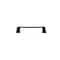 Richelieu 5 1/16 in (128 mm) Center-to-Center Matte Black Contemporary Cabinet Pull BP7340128900 - alternate 2