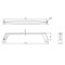 Richelieu 6 5/16-inch (160 mm) Center to Center Brushed Nickel Contemporary Cabinet Pull BP7348160195 - alternate 3