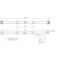 Richelieu 7-9/16 in. (192 mm) Center-to-Center Antique Nickel Traditional Drawer Pull BP740192143 - alternate 2