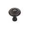 Richelieu 1 1/4 in (32 mm) Brushed Oil-Rubbed Bronze Traditional Metal Cabinet Knob BP74032BORB - alternate 1
