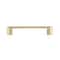 Richelieu Kent Collection 5 1/16-inch (128 mm) Satin Brass Modern Rectangular Cabinet Pull BP7470128160 - alternate 3
