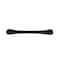 Richelieu Kent Collection 5 1/16-inch (128 mm) Matte Black Modern Rectangular Cabinet Pull BP7470128900 - alternate 3