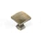 Richelieu 1 5/16 in. X 1 5/16 in. (33 mm x 33 mm) Antique English Transitional Metal Cabinet Knob BP76533AE - alternate 1