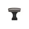 Richelieu 1 5/16 in. X 1 5/16 in. (33 mm x 33 mm) Brushed Oil-Rubbed Bronze Transitional Metal Cabinet Knob BP76533BORB - alternate 4
