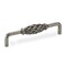Richelieu 5-1/16 in. (128 mm) Center-to-Center Natural Iron Traditional Drawer Pull BP767128908 - alternate 1