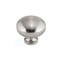 Richelieu 1 1/4 in (32 mm) Brushed Nickel Contemporary Cabinet Knob BP770175 - alternate 1