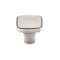 Richelieu 1 3/8 in (35 mm) x 1 3/8 in (35 mm) Brushed Nickel Transitional Cabinet Knob BP77035195 - alternate 1