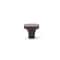Richelieu 1 3/8 in. X 1 3/8 in. (35 mm x 35 mm) Brushed Oil-Rubbed Bronze Transitional Metal Cabinet Knob BP77035BORB - alternate 4