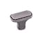 Richelieu 1 11/16 in. X 27/32 in. (43 mm x 21.1 mm) Antique Nickel Transitional Metal Cabinet Knob BP77043143 - alternate 1