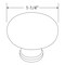 Richelieu 1 1/4 in (32 mm) Wrought Iron Traditional Metal Cabinet Knob BP770907 - alternate 2