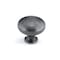 Richelieu 1 1/4 in (32 mm) Wrought Iron Traditional Metal Cabinet Knob BP770907 - alternate 1