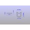 Richelieu 1 in. (25 mm) Center-to-Center Brushed Nickel Contemporary Recessed Pull BP77325195 - alternate 3