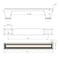 Richelieu 5 1/16 in (128 mm) Center-to-Center Antique Nickel Traditional Drawer Pull BP775128143 - alternate 4