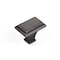 Richelieu 1 11/16 in. X 1 3/32 in. (43 mm x 28 mm) Brushed Oil-Rubbed Bronze Traditional Metal Cabinet Knob BP77533BORB - alternate 1