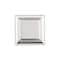 Richelieu 1 3/8 in. X 1 3/8 in. (35 mm x 35 mm) Polished Nickel Traditional Metal Cabinet Knob BP77535180 - alternate 4