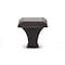 Richelieu 1 3/8 in. X 1 3/8 in. (35 mm x 35 mm) Brushed Oil-Rubbed Bronze Traditional Metal Cabinet Knob BP77535BORB - alternate 3