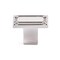 Richelieu 1 11/16 in. X 7/8 in. (43 mm x 22 mm) Brushed Nickel Traditional Metal Cabinet Knob BP78033195 - alternate 1