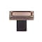 Richelieu 1 11/16 in. X 7/8 in. (43 mm x 22 mm) Brushed Oil-Rubbed Bronze Traditional Metal Cabinet Knob BP78033BORB - alternate 1