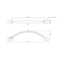 Richelieu 5-1/16 in. (128 mm) Center-to-Center Brushed Nickel Traditional Drawer Pull BP7815195 - alternate 4