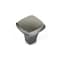 Richelieu 1 1/4 in. X 1 1/4 in. (32 mm x 32 mm) Antique Nickel Transitional Metal Cabinet Knob BP78535143 - alternate 1