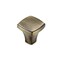 Richelieu 1 1/4 in. X 1 1/4 in. (32 mm x 32 mm) Antique English Transitional Metal Cabinet Knob BP78535AE - alternate 1