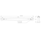 Richelieu 7 9/16 in (192 mm) Center-to-Center Champagne Bronze Traditional Drawer Pull BP790192CHBRZ - alternate 3