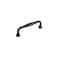 Richelieu 3 3/4 in (96 mm) Center-to-Center Matte Black Traditional Drawer Pull BP79096900 - alternate 1